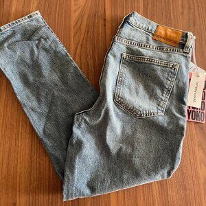 Denim Forum "The Yoko High Rise Slim", Blue with love - Size 30 W/28 L
